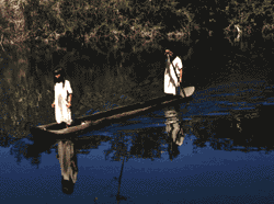 Lacandon fisherman